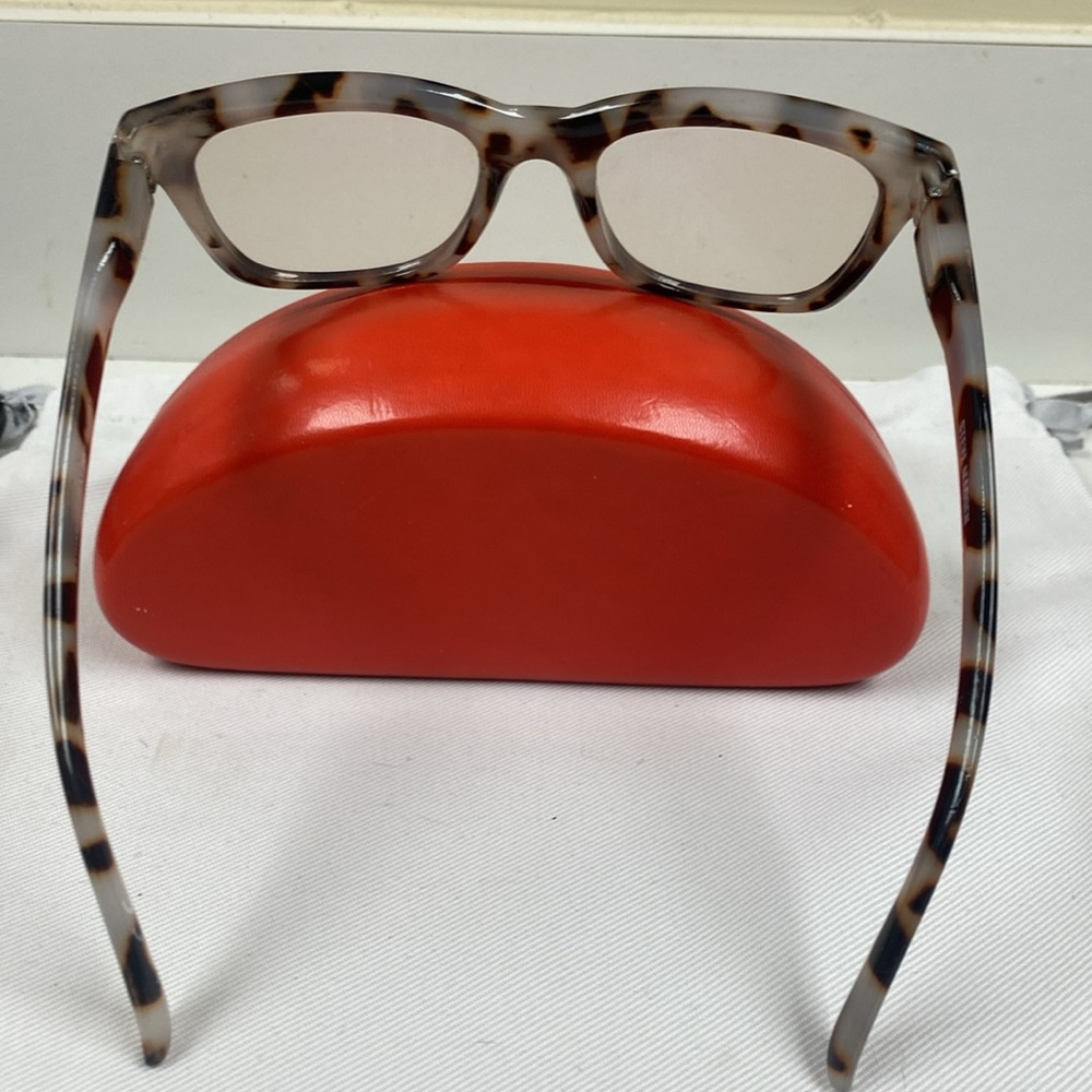 Steve Madden Blue Light Block Oversized Animal Print Glasses NeverUsed - Picture 7 of 15